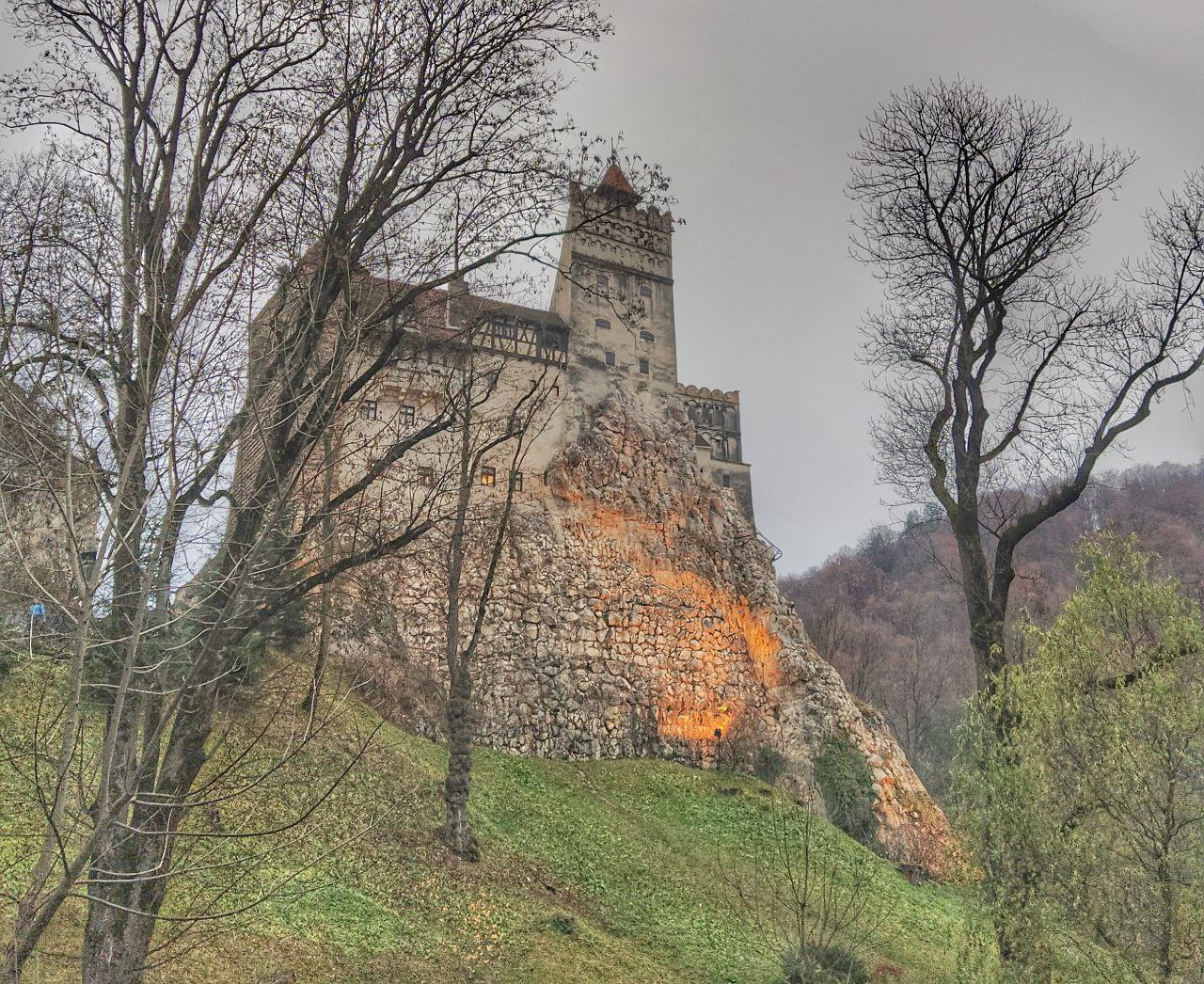 Замок дракулы в румынии